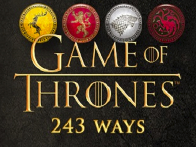 Game Of Thrones 243 Ways