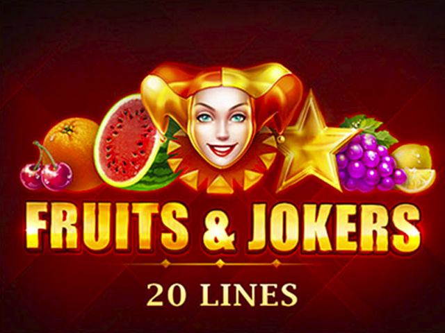 Fruits & Jokers: 20 Lines